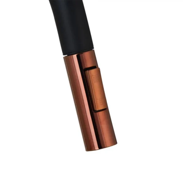 Baterie Bucatarie cu Dus Extractibil, Alama Sanitara, Negru, CF2042 - imagine 8