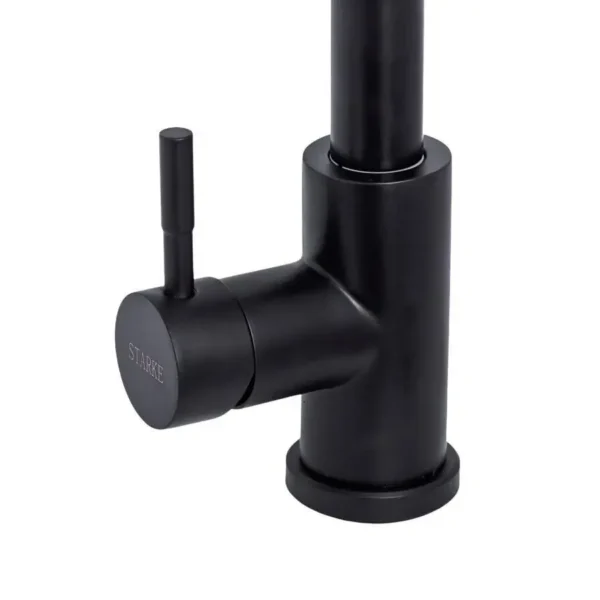 Baterie Bucatarie cu Dus Extractibil, Inox SUS304, Negru, HS004 - imagine 7