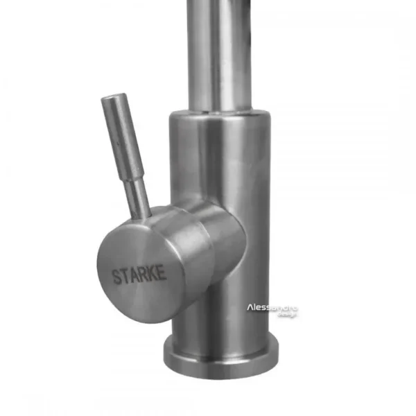 Baterie Bucatarie cu Dus Extractibil, Inox SUS304, Satinat, CF020 - imagine 7
