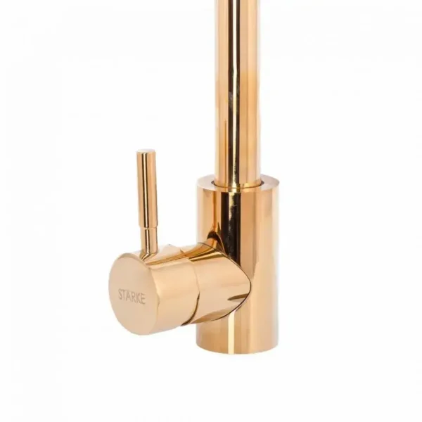 Baterie Bucatarie, Inox SUS304, Auriu, N/CF0A1 - imagine 5