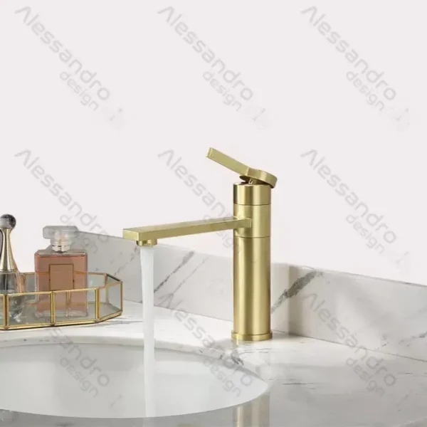 Baterie Lavoar, Alama Sanitara, Auriu, 7207D - imagine 5