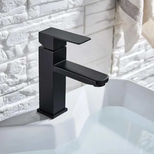 Baterie Lavoar Korman Technik, Inox SUS304, Negru, HS/LY005 - imagine 6