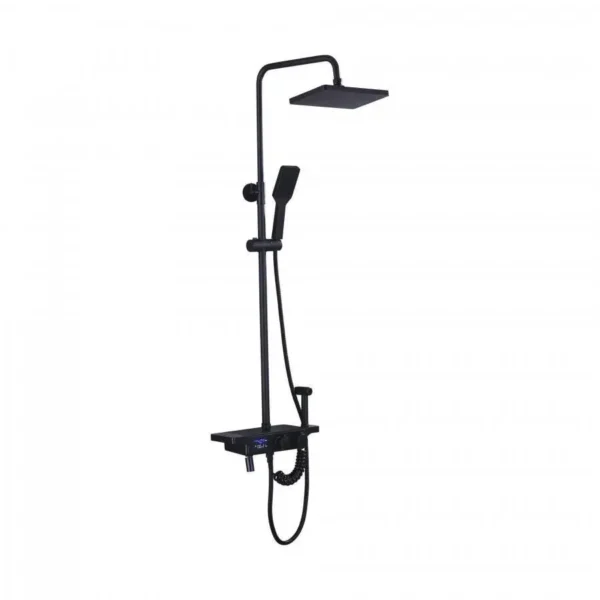 Coloana Dus Afisaj LCD Inox Negru SJG/002 - imagine 2