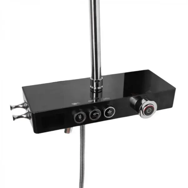 Coloana Dus Afisaj LCD Inox Negru Argintiu SJG/003 - imagine 6