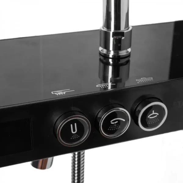 Coloana Dus Afisaj LCD Inox Negru Argintiu SJG/003 - imagine 7