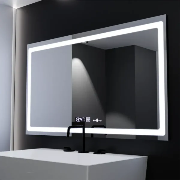 Oglinda LED Touch Radiante Functie Dezaburire 120x70 cm Colectia Marcello Funghi - imagine 7