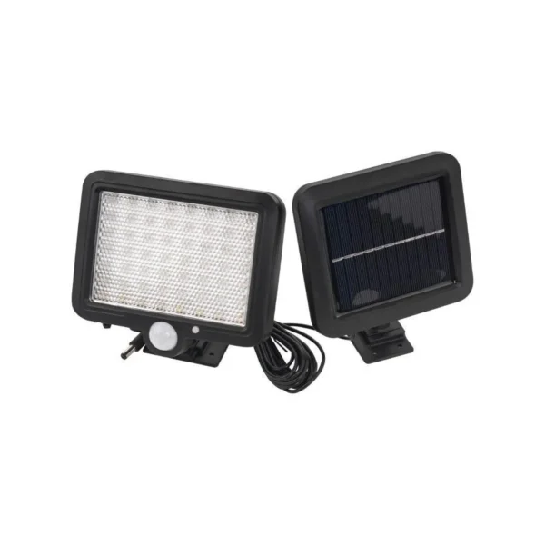 Lampa LED Solara cu Senzor, 3W, ABS, Negru - imagine 5