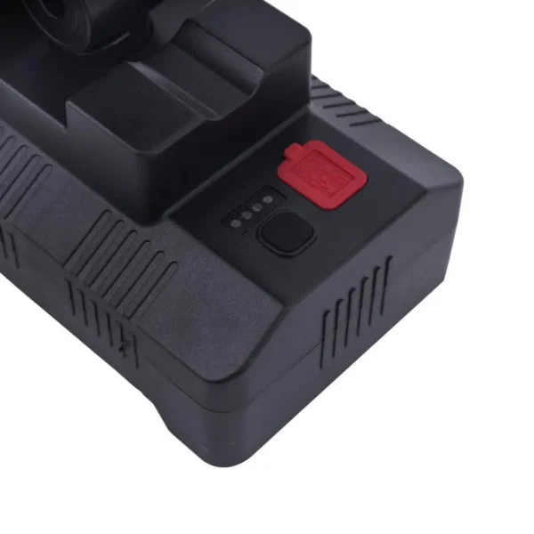Lampa Solara Portabila, Reincarcabila, Negru, USB, 6000K - imagine 4