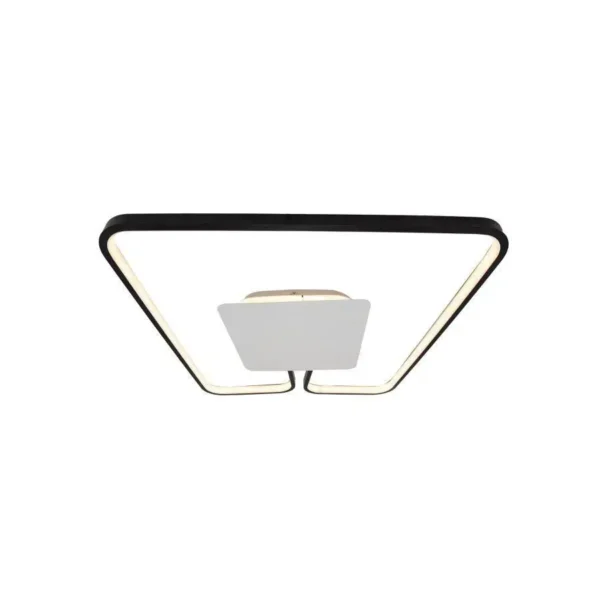 Lustra Anka cu Telecomanda, 106W, Dimabila, Negru - imagine 8