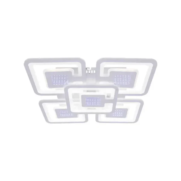 Lustra LED Adora cu 2.4 GHZ, Aplicatie IOS & Android, 230 W, Dimabila - imagine 6
