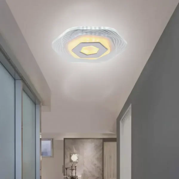 Lustra LED Alletta 18W Alb - imagine 5
