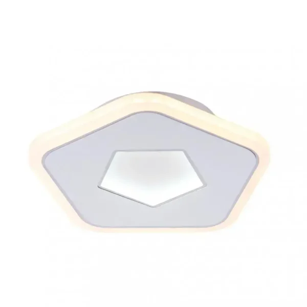 Lustra LED Katy, 17W, Alb, Acril, Lumina Rece/Calda/Neutra - imagine 6