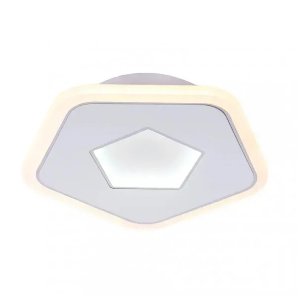 Lustra LED Katy, 17W, Alb, Acril, Lumina Rece/Calda/Neutra - imagine 7