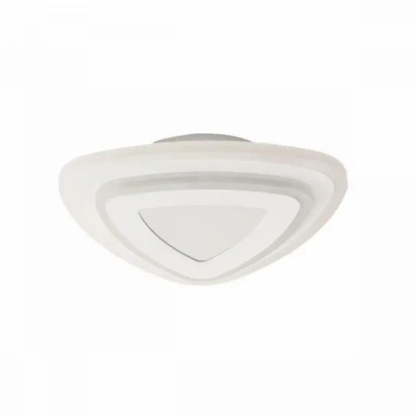 Lustra LED 3D Kiera 52W Alb - imagine 6