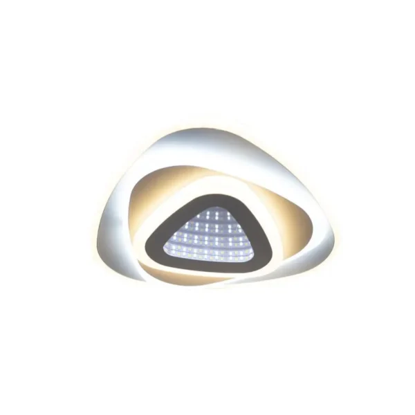 Lustra LED Marta, 36W, Alb, Acril, Lumina Rece/Calda/Neutra - imagine 6