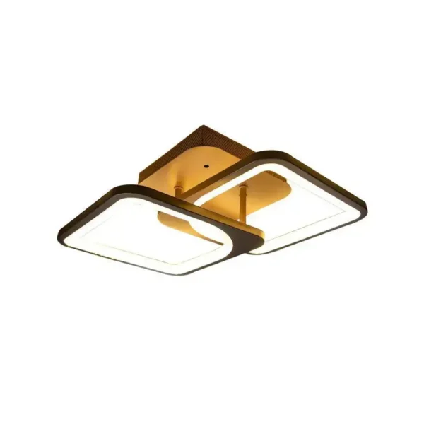 Lustra LED cu Telecomanda Rae 48W Dimabila Maro - imagine 6