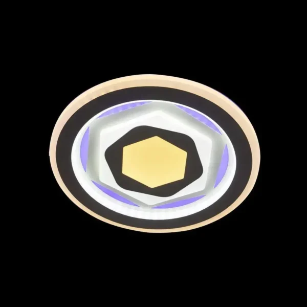 Lustra LED RGB Melanie 36W Alb - imagine 4