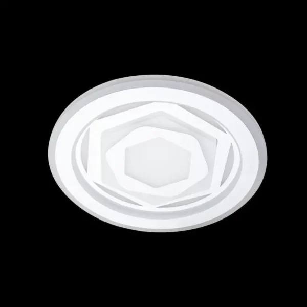 Lustra LED RGB Melanie 36W Alb - imagine 6