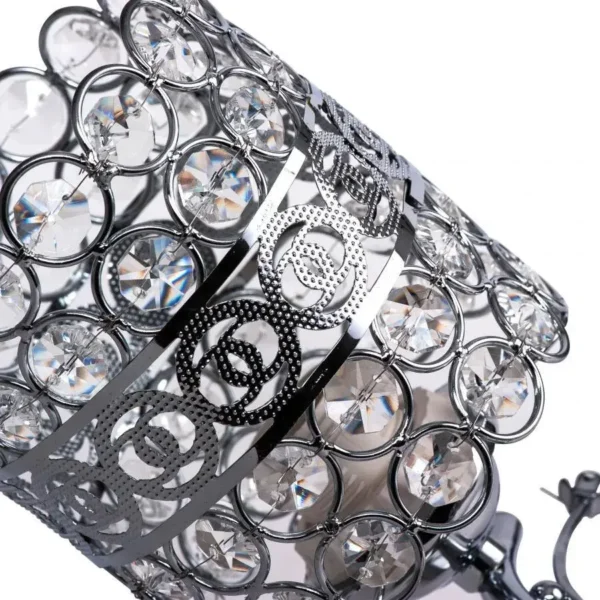 Lustra Maribela, 3*E27, Crom, Metal si Cristal - imagine 7
