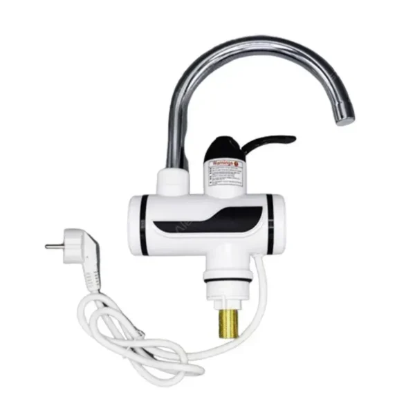 Robinet Electric Instant pentru Apa Calda, Afisaj LCD, Alb, Z008T - imagine 3