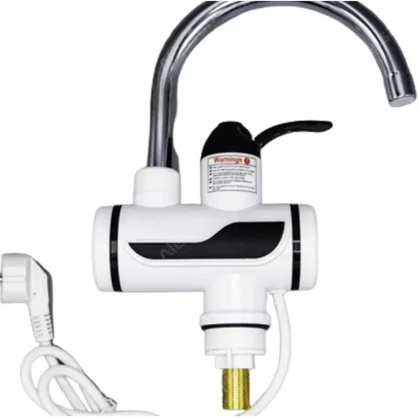Robinet Electric Instant pentru Apa Calda, Afisaj LCD, Alb, Z008T - imagine 4