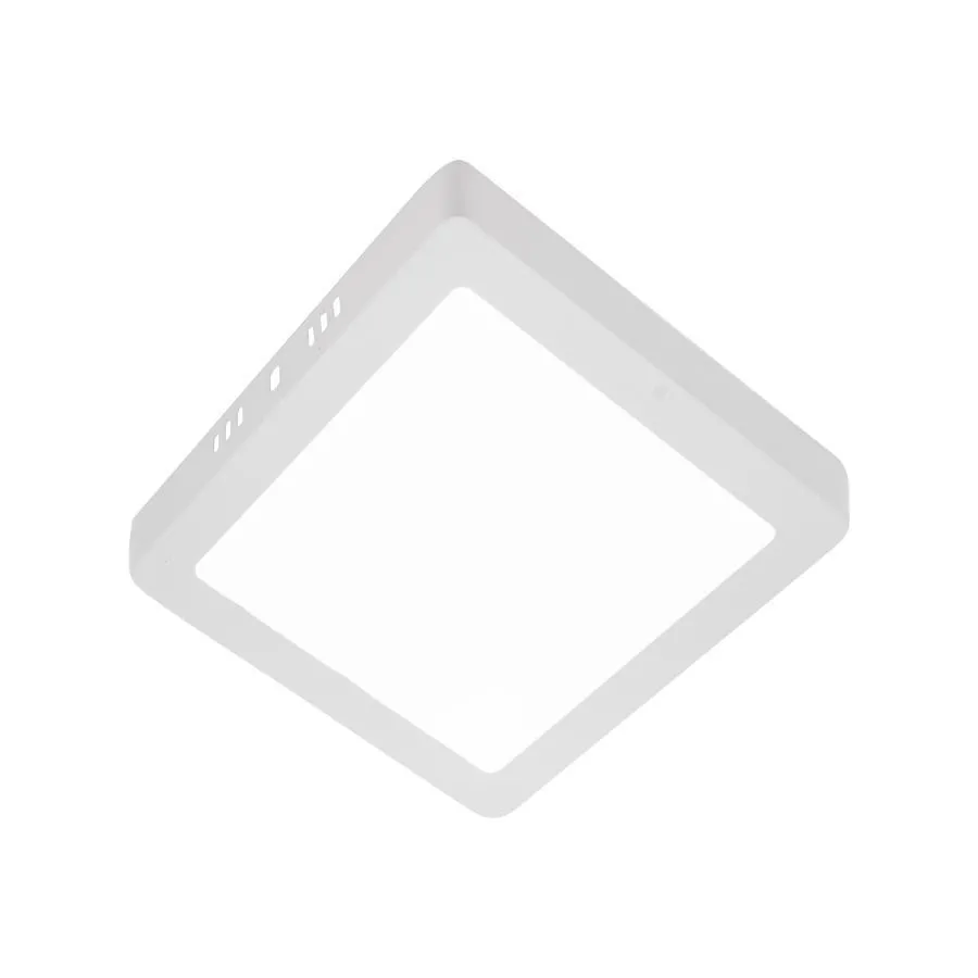 Spot LED Aplicat, 12W, 6400K, Metal si Acril, Alb - imagine 4