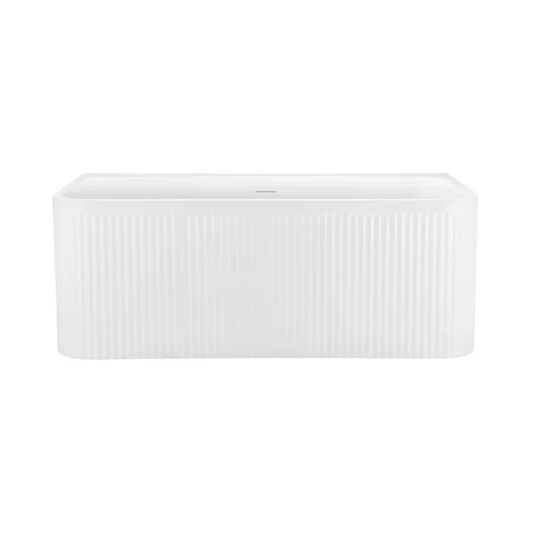 Cada Freestanding, Ovala, Acril, Alba, 150×72×56 Cm - imagine 2