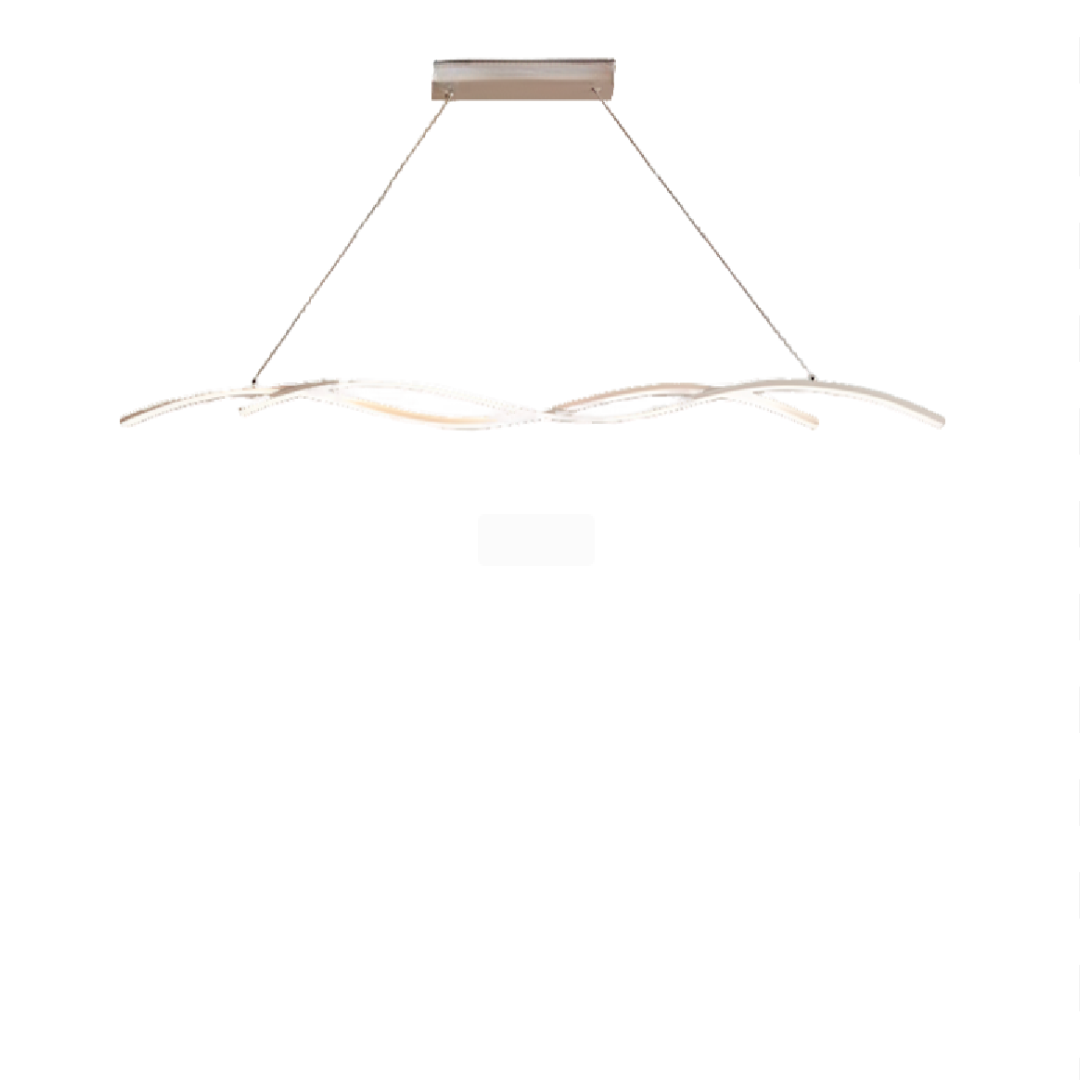 Lustra LED cu telecomanda STUDIO JELENA, 35W, lumina Rece/Calda/Neutra, Dimabila, Alb - imagine 2