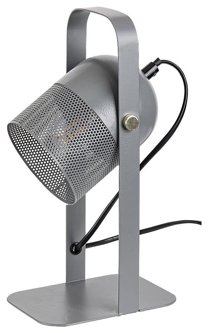 Veioza metal - cap flexibil Gri - Ronnie - imagine 4
