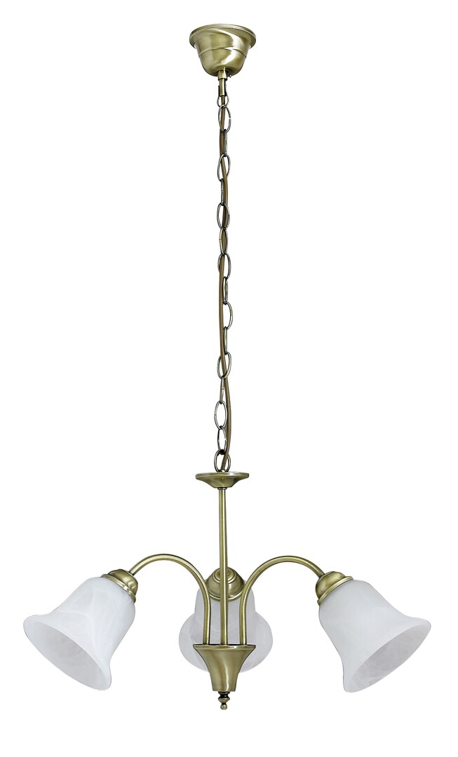 Candelabru Stil Clasic 3XE14 Metal/Sticla - Francesca - imagine 3