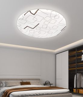 Plafoniera LED 35 cm, 31W, 3000K / 4000K / 6000K, Alb, Metal si Acril