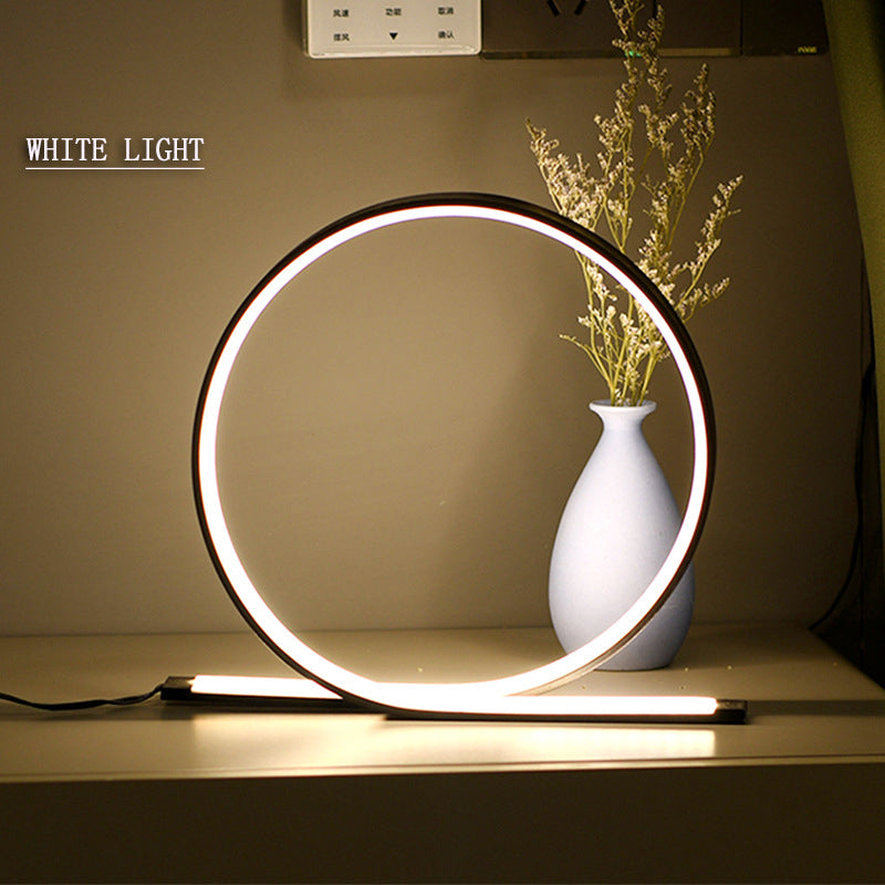 Veioza LED 21W, Lumina Rece/Calda/Neutra, Metal si Acril, Negru - imagine 3