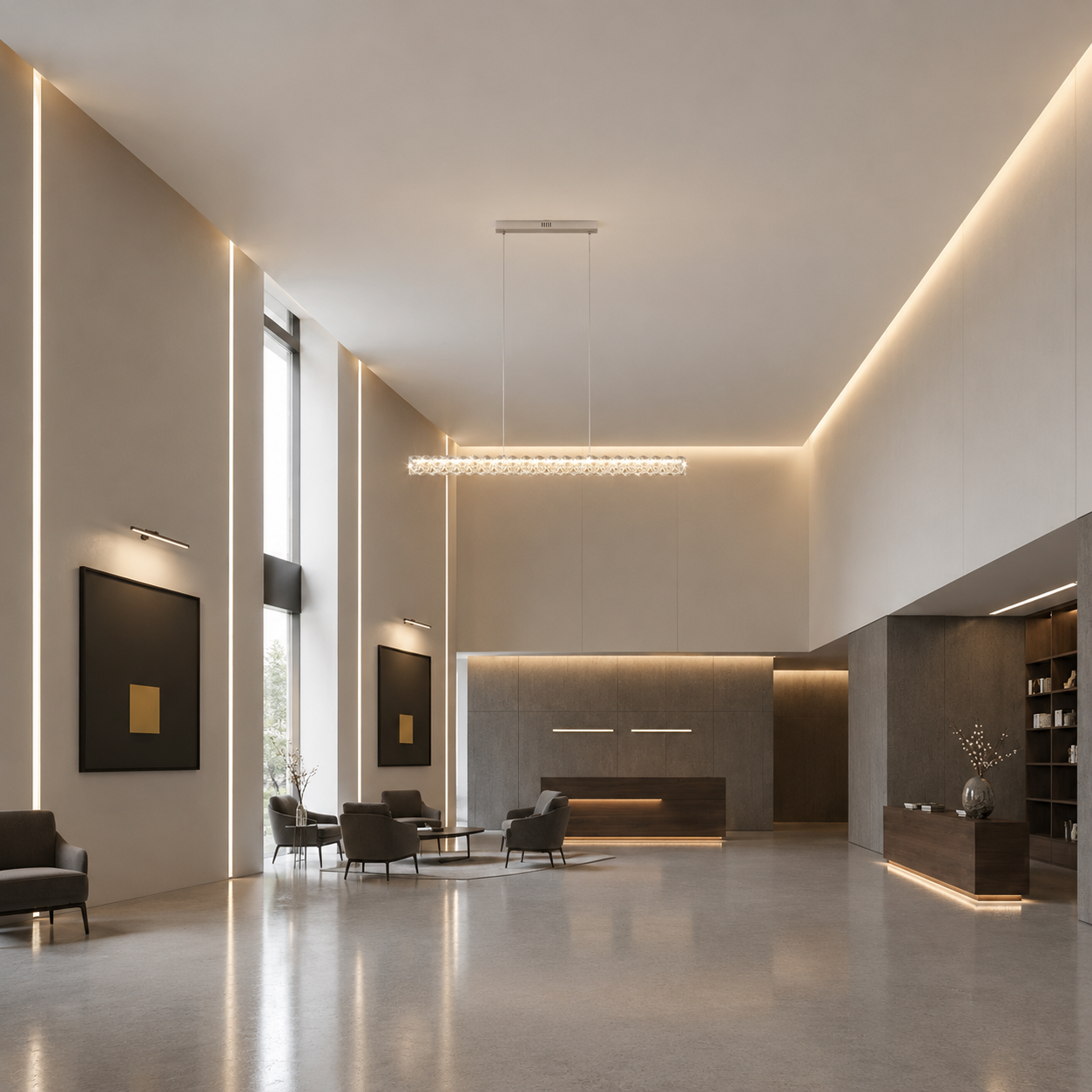 Lustra LED cu telecomanda KANGNING, 3000K/4000K/6000K, 120W, Metal si Acrilic, Alb - imagine 2